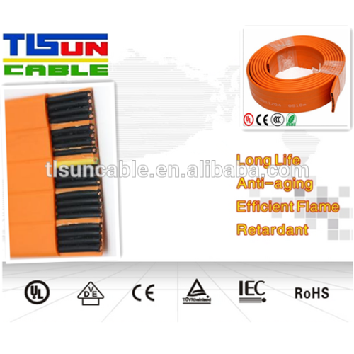 16 core PVC Flexible Flat Travel Cable
